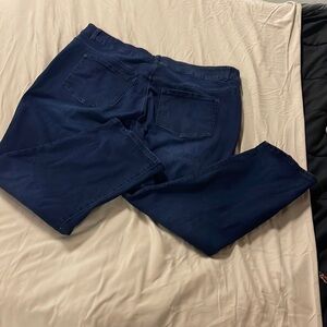 LANE Bryant high rise straight jeans size 24S